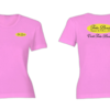 Camisa Baby Look Feminino - Impressão nas costas e logo na Frente - 01 unid.