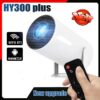 Projetor Magcubic HY300 Plus - 1280x720p - Android 11.0 - Entrada SD- Wi-Fi - 260ansi - Cor Branco - Produto Novo