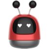 Mini Caixa de Som Bluetooth Robô Cute 10W AL-3133 - Som Potente e Design Divertido - Cor Vermelho - Produto Novo