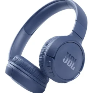 Fone de Ouvido Bluetooth 5.0 - Micro SD - P2 - De Alta Potência - Modelo JBL-JB510 - Cor Azul - Produto Novo